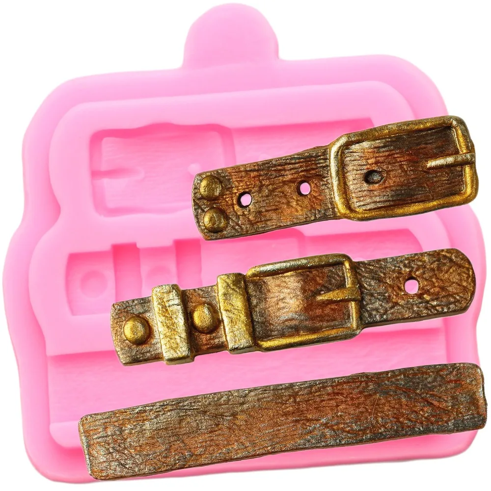 

DIY Belt Straps Fondant Mold Silicone Molds Party Cake Decorating Tools Chocolate Candy Sugar Craft Mould Polymer Clay Moulds