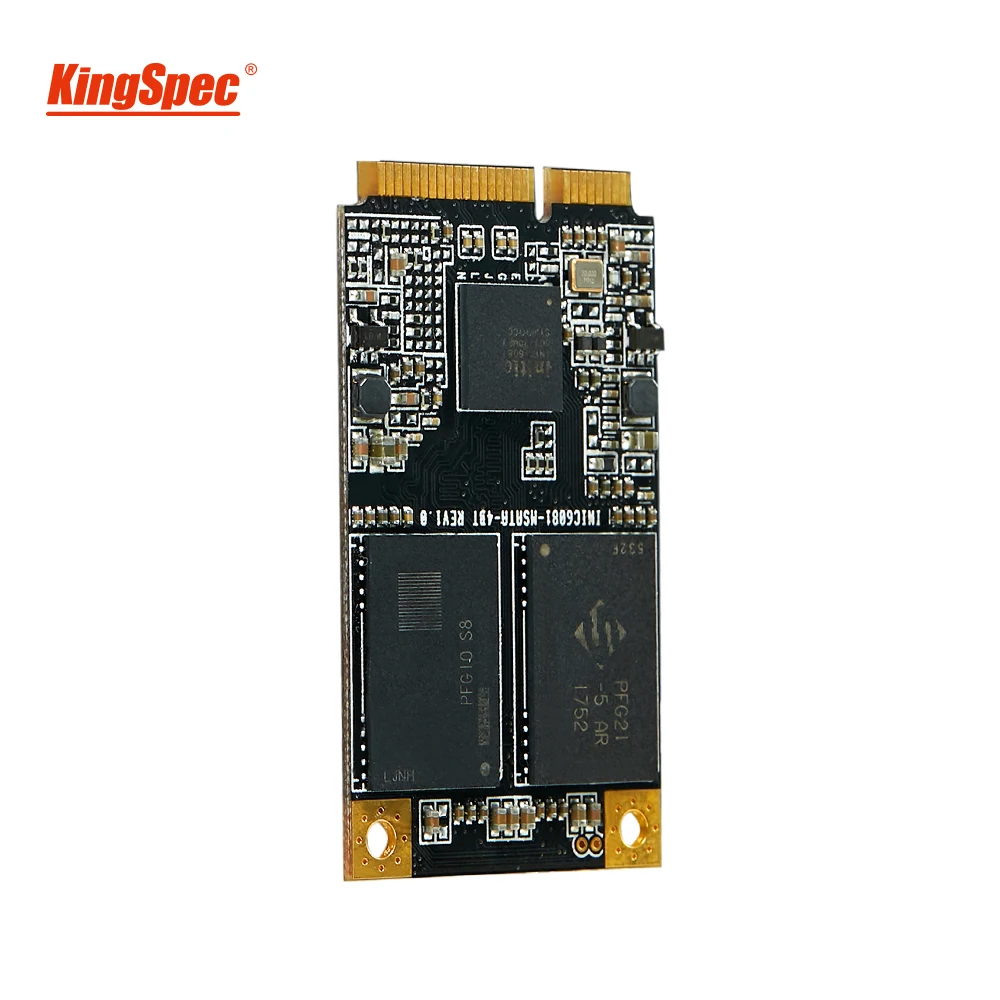 KingSpec 128GB mSATA SSD Mini SATA 120gb mSATA SATA III 6GBS Module For Desktop Laptop Server