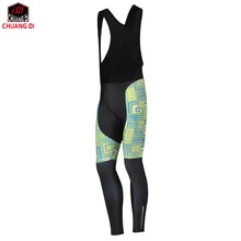 ZM CHUANGDI мужские и женские велосипедные штаны, велошорты, спортивная одежда, гелевые мягкие колготки, длинные нагрудники, одежда для велоспорта