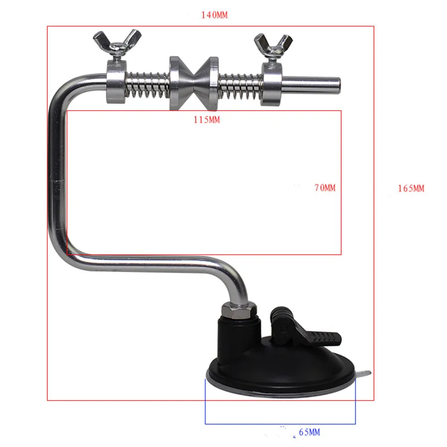 Aluminum Portable Fishing Line Winder Reel Spool Spooler Line Bobbin/Spool Winder Winding Device Carp Fishing