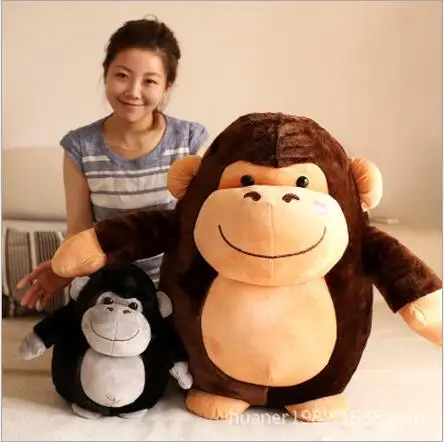 black gorilla stuffed animal
