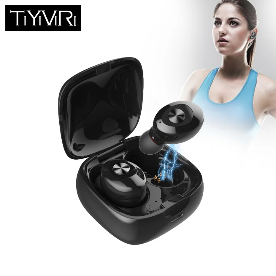 Беспроводные Bluetooth наушники XG12 TWS 5 0 стерео Hifi Звук Спортивная гарнитура с