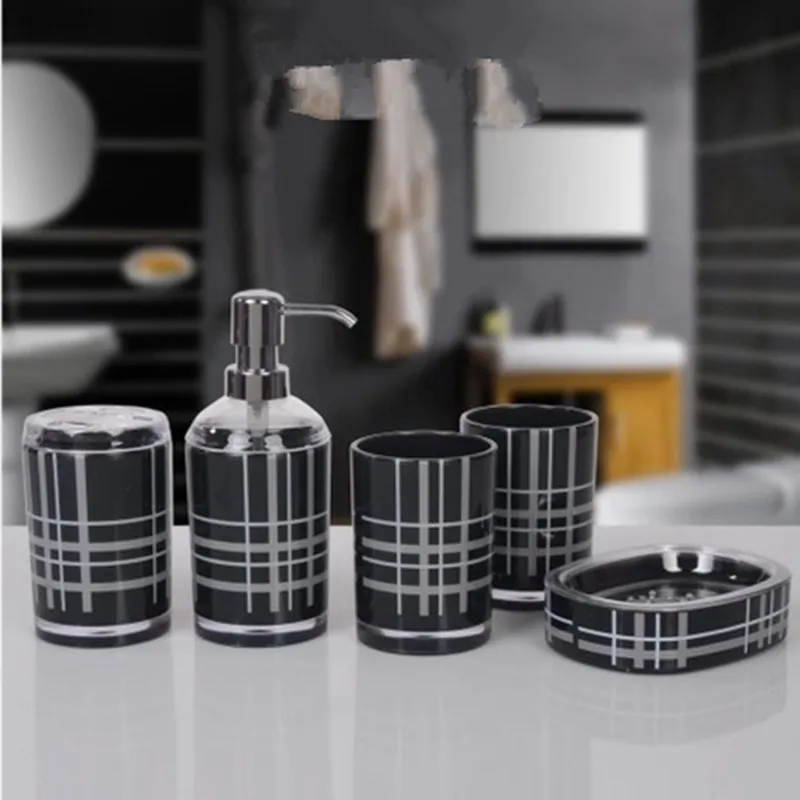 European Bathroom set Five piece double deck Bathroom five pieces set