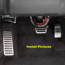 NO Drill Non-Slip Car Foot Rest Footrest Fuel Gas Brake Pedal Accessory For Ford Mustang 2015-2019 Accelerator Pedals Pad Kits NO Drill Non-Slip Car Foot Rest Footrest Fuel Gas Brake Pedal Accessory For Ford Mustang 2015-2019 Accelerator Pedals Pad Kits