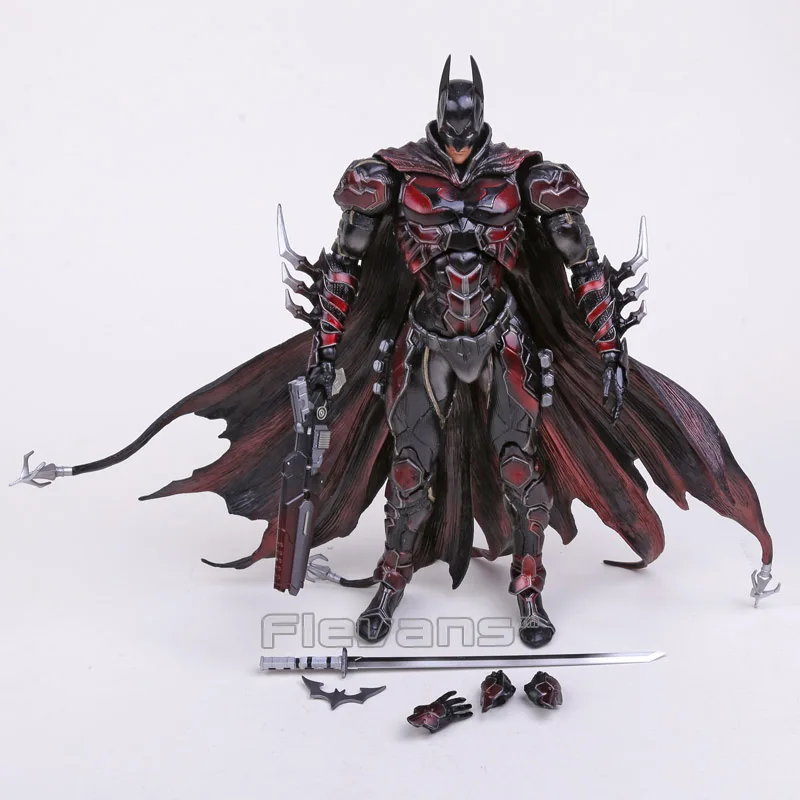 PlayArts Кай DC COMICS № 1 Бэтмен ограниченным Цвет вер. ПВХ Эктон фигурка Коллекционная модель игрушки 26 см