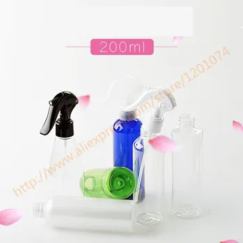 

200ml pretty colors PET trigger spray bottle with sprayer gun.watering spray bottle,toilet water refillable bottle