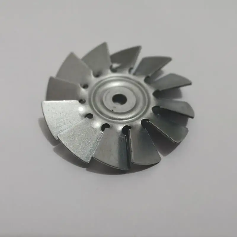 IndutrialByPassVacuumCleanerParts9bladeIronFanBlade62mm
