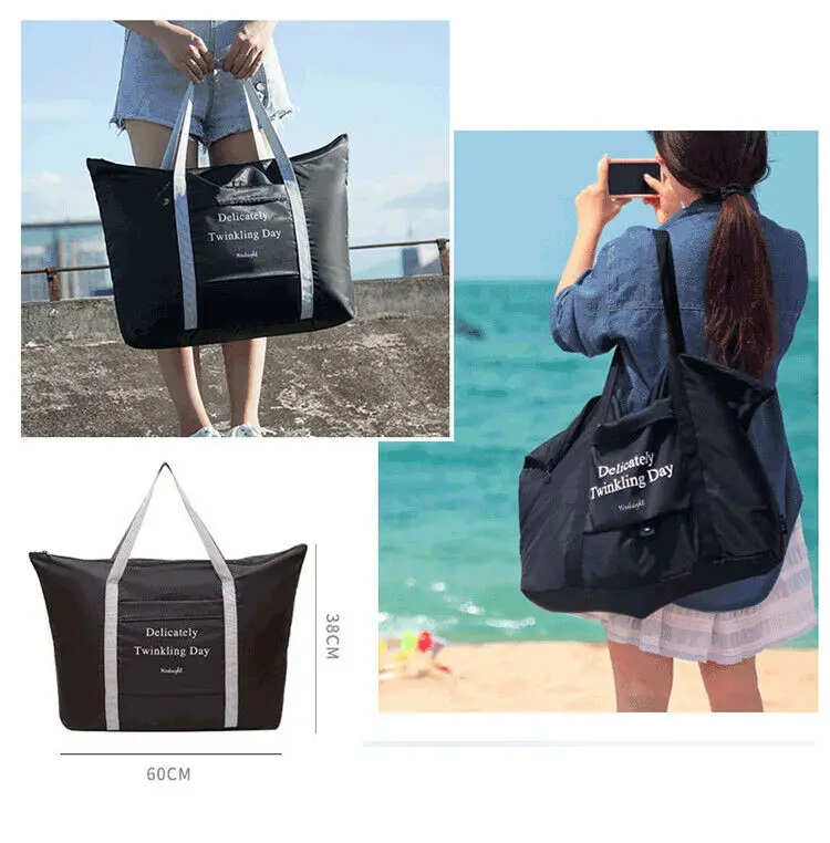 

Multi-function large-capacity travel bag foldable waterproof Oxford cloth duffle bag lightweight portable luggage bag
