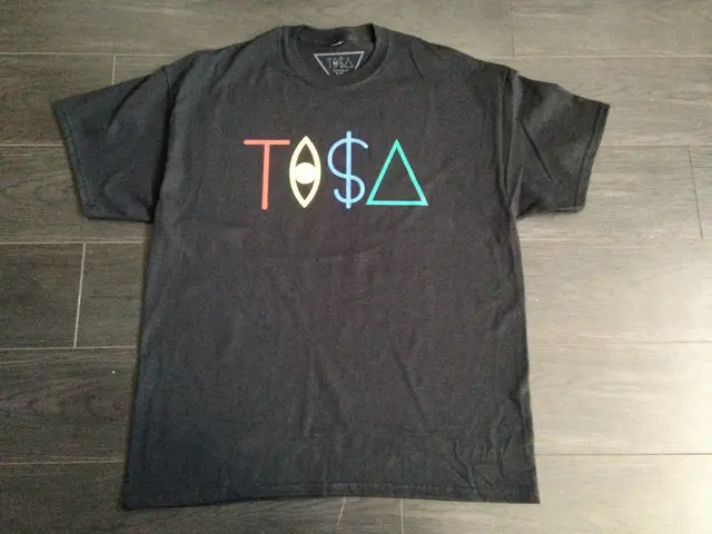 TISA T-SHIRT TI$A - BLACK SNAPBACK TYGA LAST KINGS BIG SEAN 3D Men Hot Cheap Short Sleeve Male T shirt