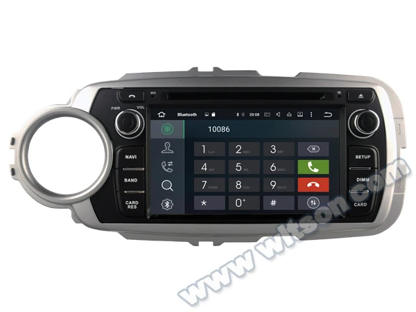 WITSON Android 10 0 IPS HD экран для TOYOTA YARIS 2012 GPS автомобильный DVD радио 4 Гб RAM + 64 FLASH 8 Octa Core