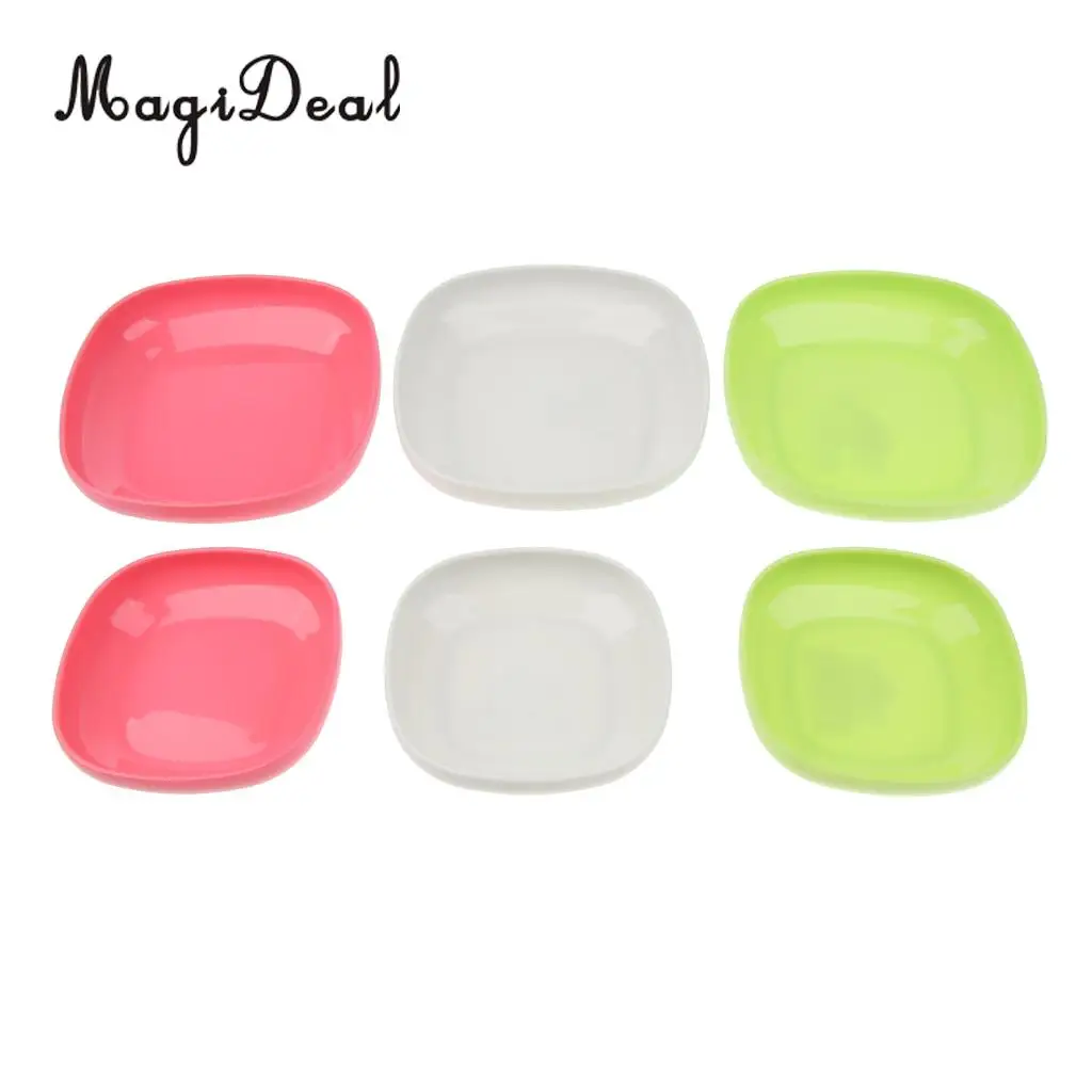 

PP Plastic Plate for BBQ Picnic Garden Party, Outdoor Reusable Dish, Easy to Clean