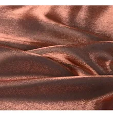 CF471 1 м Сменные Металлические бронзовые Тенсел хлопчатобумажная ткань Импортные цветные глазурные шелковые атласные Модные женские Формальные платья ткани