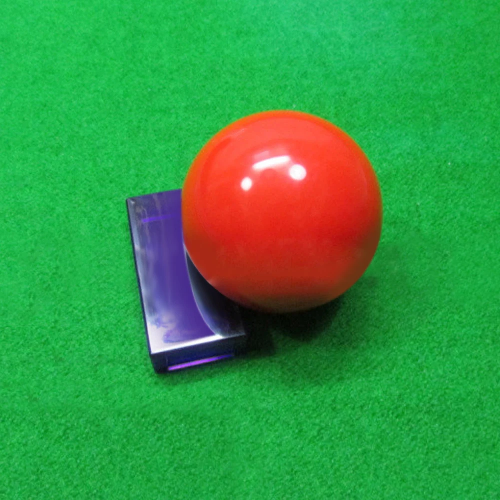 Акриловый снукер бильярдный шар позиционный маркер бильярдные принадлежности Снукер мяч фиксация расположение Чистящая подставка стойка для шара 52 мм