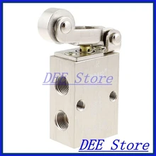 S3R-06 2 Положение 3 Порты и разъёмы Пневматика механический Клапан Серебряный тон