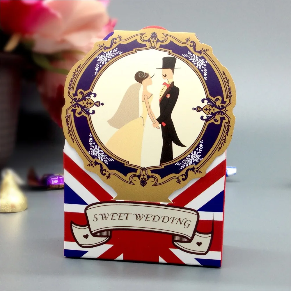 Big Size Luxury Wedding Favor Boxes 2016 European Candy