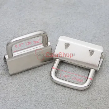 

100 pcs Key Fob Hardware 1.25" 32mm For keychain Split ring wrist Wristlets Cotton F212F3