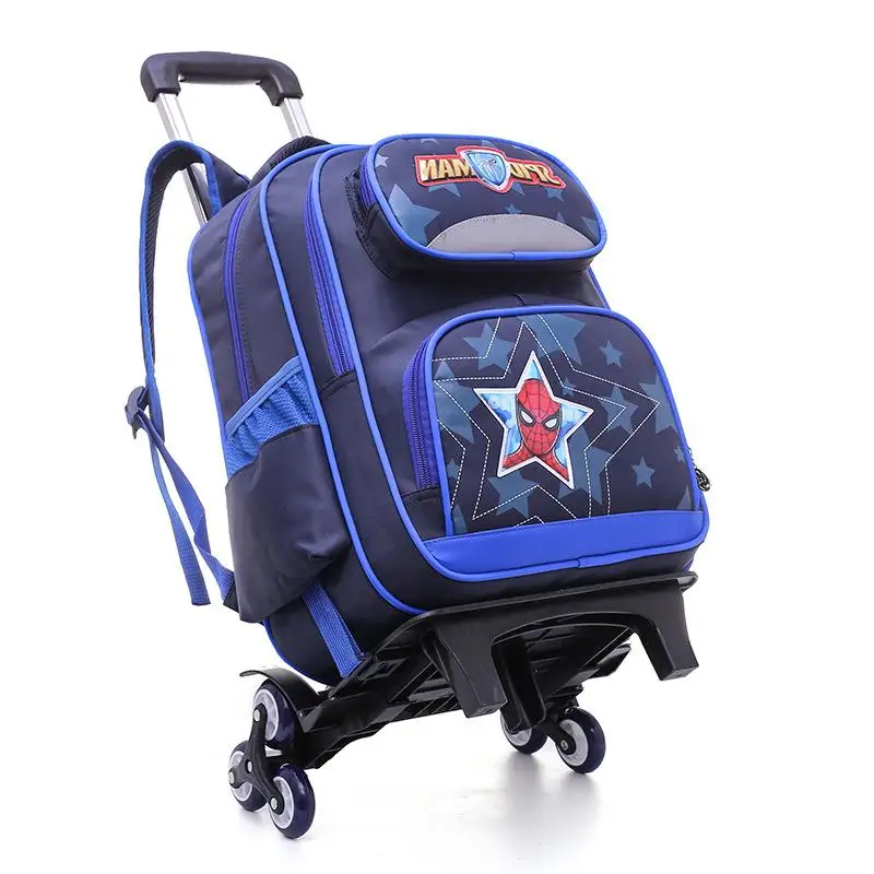 

Brand INFEYLAY knapsack Climb the stairs luggage spiderman Multifunction cartoon school bag students Children travel backpack