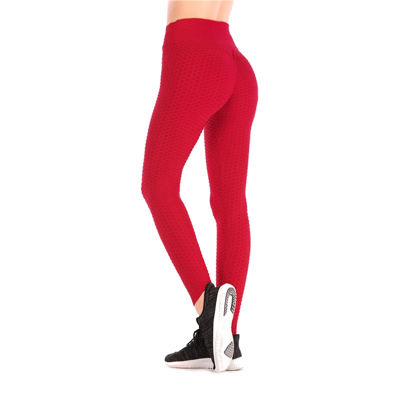 FLORATA новые сексуальные жаккардовые Тканые спортивные Леггинсы женские леггинсы для тренировок женские эластичные тонкие брюки для фитнеса