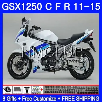 

Fairing new White For SUZUKI Bandit GSX1250F GSX1250FA GSX1250 C 11 12 13 14 15 30HM8 GSXF1250 GSX1250C 2011 2012 2013 2014 2015