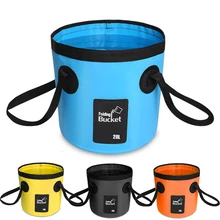 20л складной умывальник ведро умывальник Кемпинг воды горшок мешок контейнер для автомобиля Рыбалка Пешие прогулки
