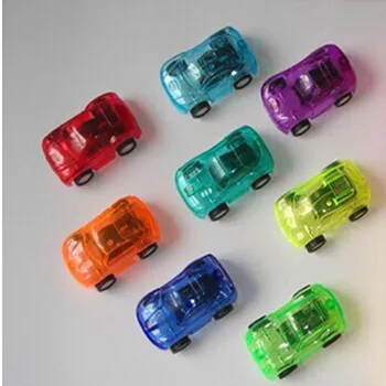 

2016New Mini transparent car model toys children inertia car toys