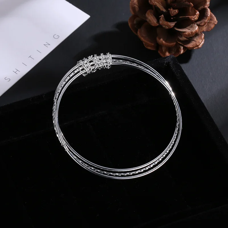 Silver Bangles