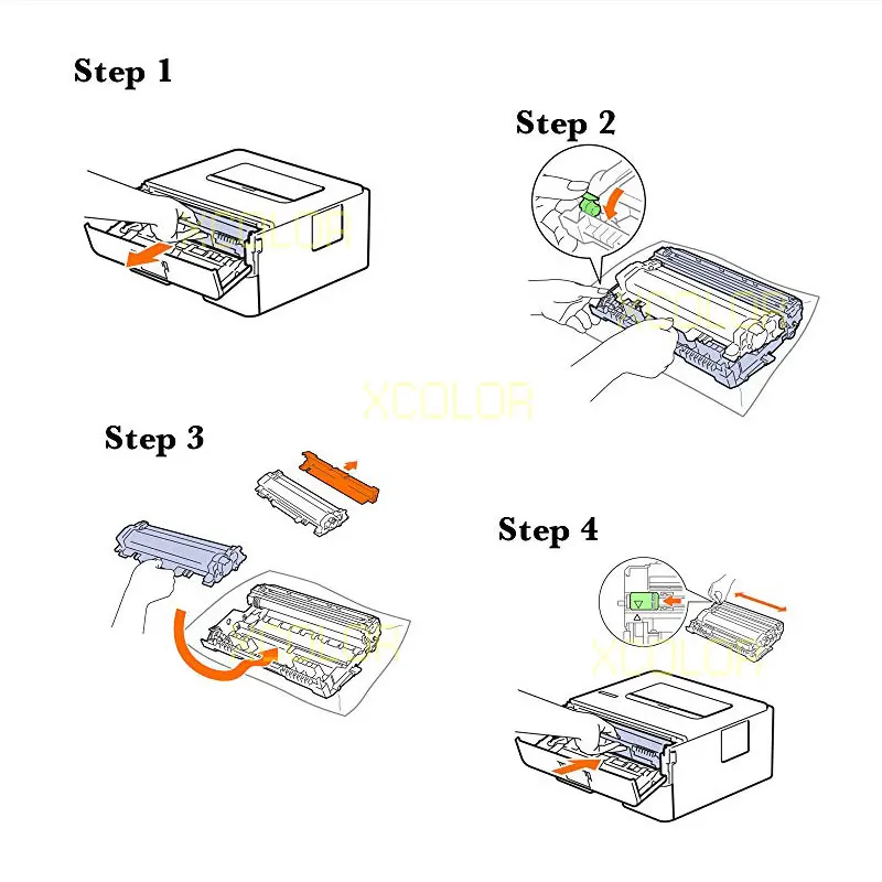 XColor 1pk CE320A CE321A CE322A CE323A 128A совместимый тонер картридж для принтера hp laserjet CP1525N 1525NW