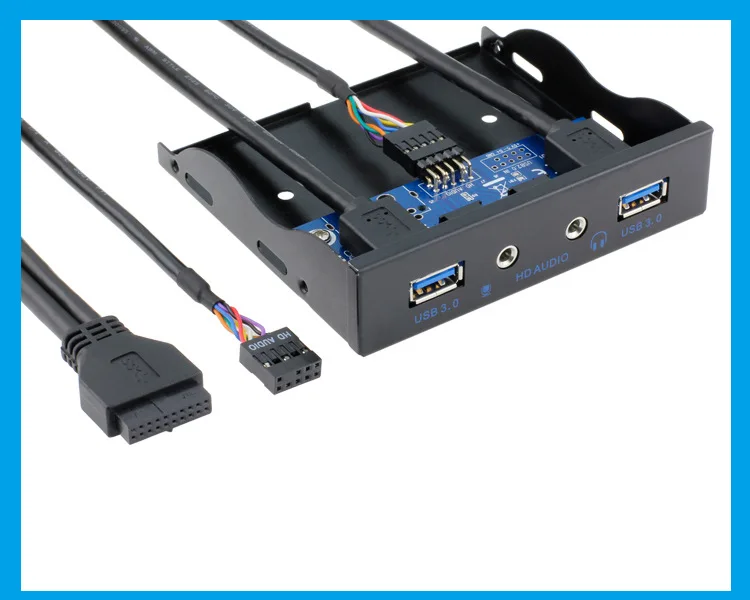 جديد 3.5 ''2-USB 3.0 ميناء محوري + HD إخراج الصوت قرص مرن التوسع الجبهة لوحة بالجملة جديد 3.5 ''2-USB 3.0 ميناء محوري + HD إخراج الصوت قرص مرن التوسع الجبهة لوحة بالجملة