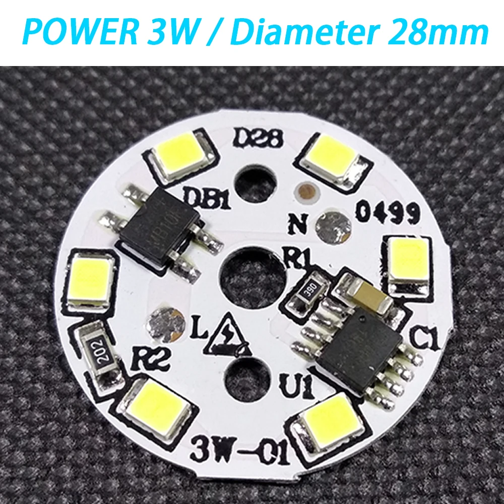 10 шт./лот, драйвер, встроенный светодиодный чип SMD для лампы, 220 В, вход непосредственно с интеллектуальным IC DIY, 3 Вт, 5 Вт, 7 Вт, 9 Вт, 12 Вт, точечный светильник