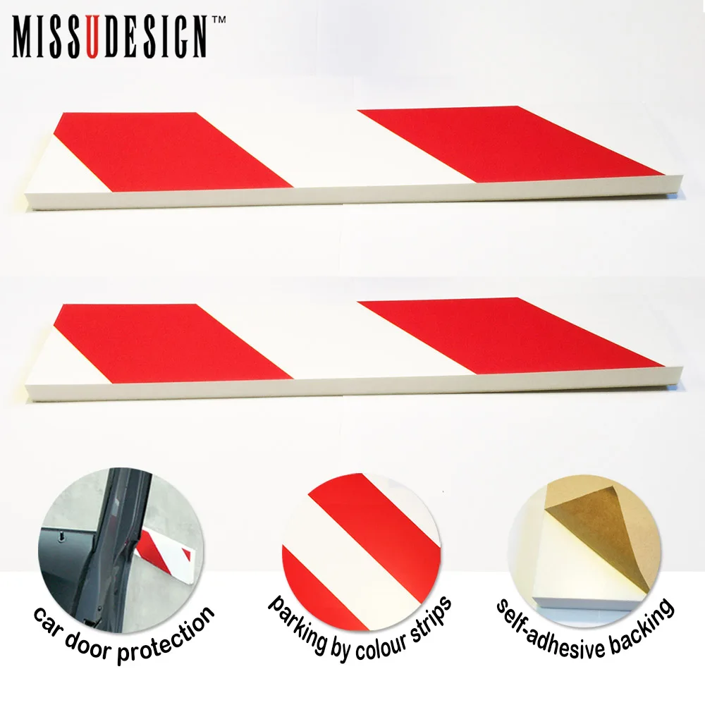 

Car Door Bodywork Bumper Anti Scrath Guard Pad Garage Accessories Parking Protector