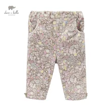 DB3694 dave bella autumn baby girls printed pants