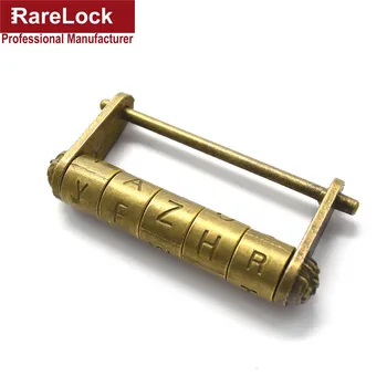 

Rarelock Combination Lock 5 Letter Password Lock Plus Padlock Pick Locks for Cabinet Box Game Locks g