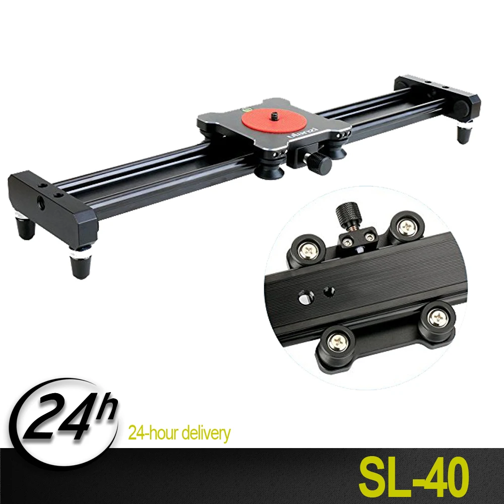 

Hot sale Ulanzi Newest 40cm/16in Aluminum Alloy Smooth Camera Track Slider Video Stabilizer Rail with Stabilizing Photograph