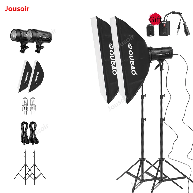 Вспышки света комплект AF 250 фотостудия 250W Крытый фон для фотосъемки светильник