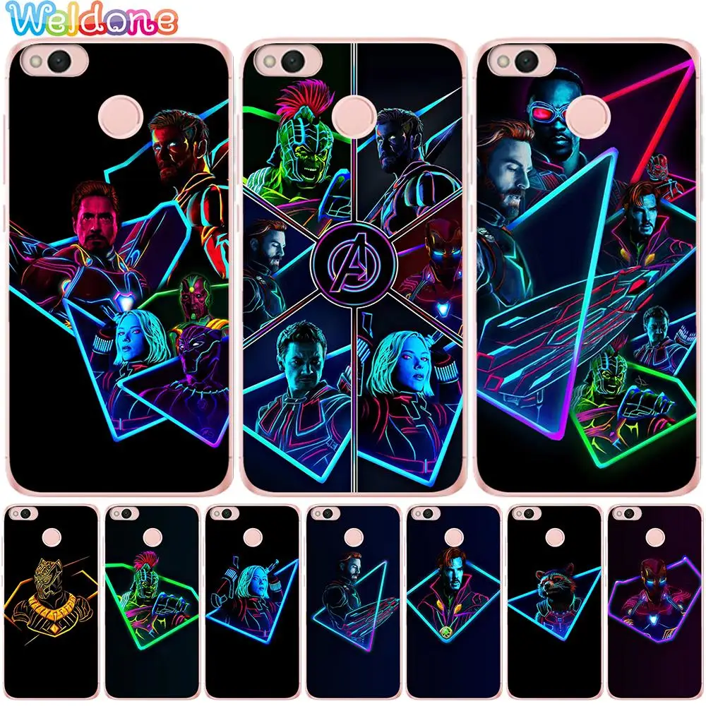 

Cool Marvel the Avengers Phone Case For Xiaomi Mi5X Mi a1 a2 Mi6 X Mi8 Mi9 Redmi Y1 Lite 4X 5a 6A 6 4A Note 4X 5A 6 7 Etui cases