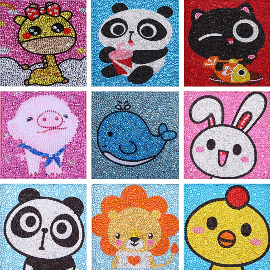 

Children's Special Shaped Diamond Painting DIY 5D Full Diamond Embroidery Cross Stitch Cartoon Picture Baby Room Decor Kids Gift