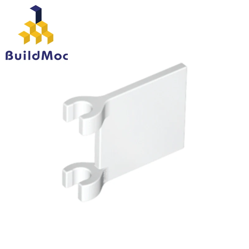 Сборные частицы BuildMOC 60779 2335 флаг 2x2 квадратные для строительных блоков запчасти DIY