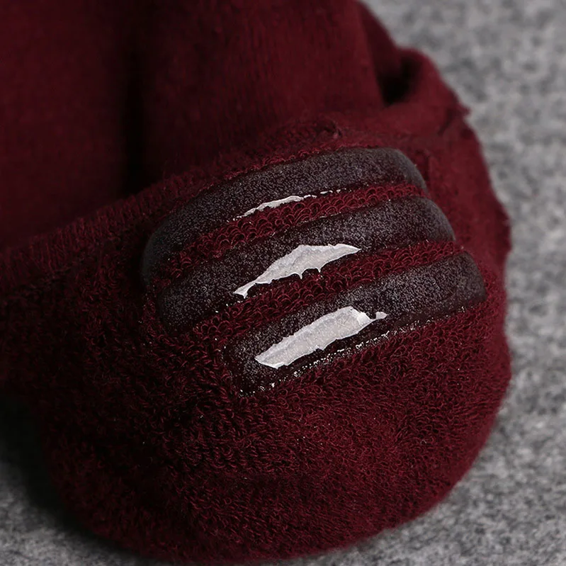 5 пара Для мужчин носок осень-зима Новый Stealth Терри моды Для мужчин силиконовые противоскользящие носки внешней торговли дышащий