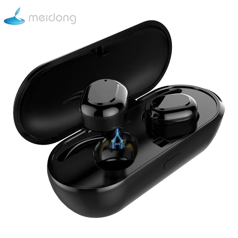 Meidong HE3 TWS bluetooth earphone true font b wireless b font earbuds with font b Charger