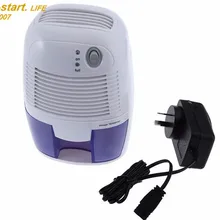 Мини-осушитель Электрический тихий осушитель воздуха 100-240 в совместимый осушитель воздуха для дома, ванной комнаты, офиса