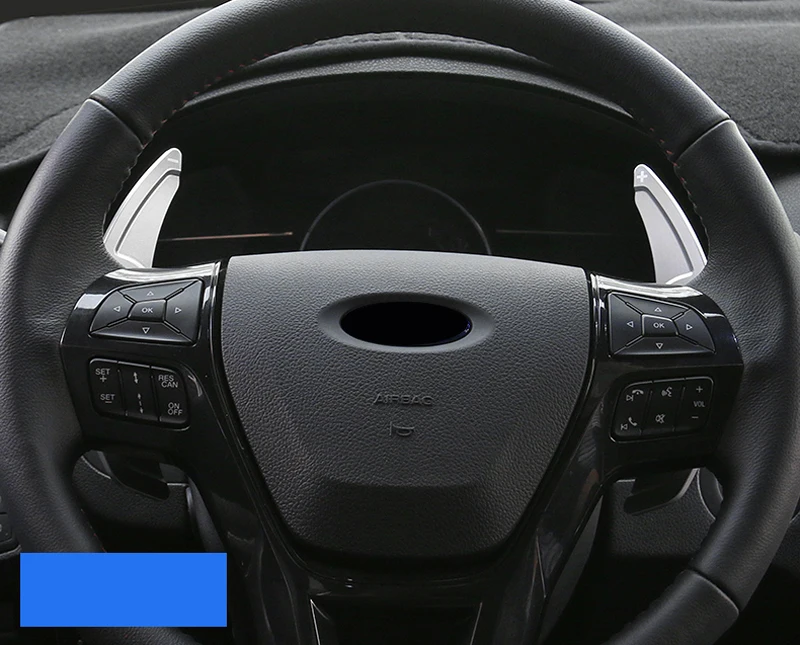 

Interior Accessories Steering Wheel DSG Paddle Shifters Extension Aluminium Alloy 2pcs/set For Ford Edge 2015-2018