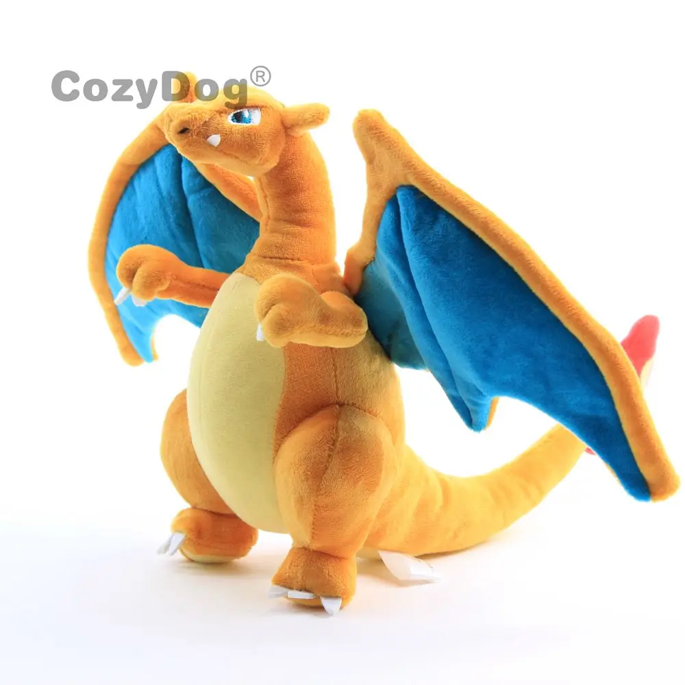 High Quality Ash's Charizard Soft Stuffed Dolls Pikachu Series Dolls Plush Toys Children Birthday Gift 22cm