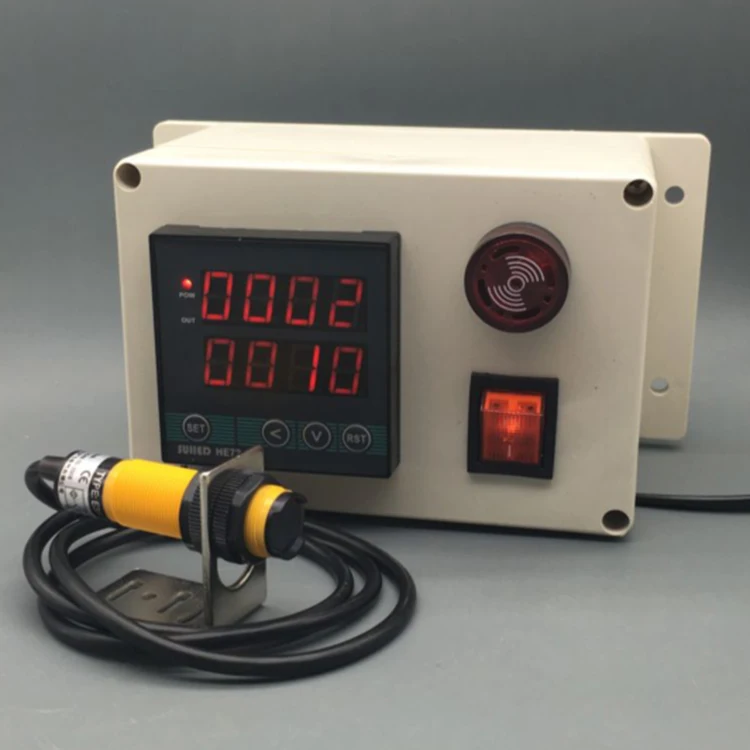 

Conveyor Belt Conveyor Counter Pipeline Infrared Induction Counter Motor Speed Alarm Instrument
