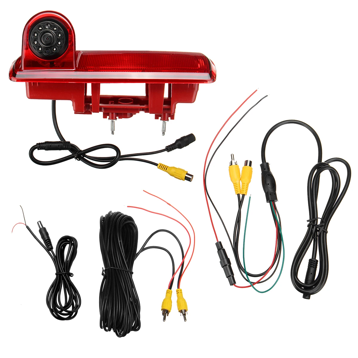 

For Renault LED IR Brake Light Rear View Reversing Parking Camera & 7 Inch Monitor Kit For Brake Light Integration 2014-Present