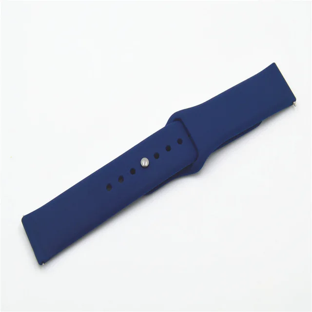 Ремешок для huawei Watch GT силиконовый ремешок для Honor Watch Magic/TicWatch Pro сменный Браслет Смарт-часы - Цвет: 1