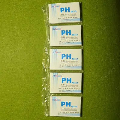 

400 Strips,1-14,PH Indicator Test Paper,Chemistry Labware,5Packs/Lot