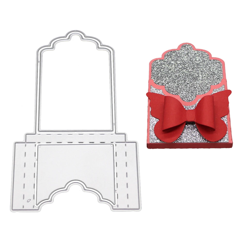 

McDies 3D Pocket Stitched Metal Cutting Dies New 2019 Scrapbooking Craft Dies cuts Cards making paper art diy Embossing 81*140MM