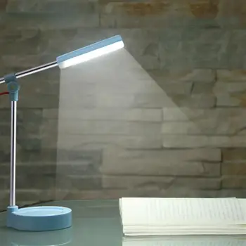 

Adjustable USB Rechargeable LED Desk Table Lamp Light 3 Level Eye Care Reading Dimmable Student Lamp