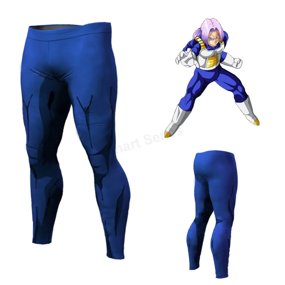 Новые Dragon Ball Брюки для девочек сжатия Мотобрюки Фитнес быстросохнущая PANT TIGHT 3D Dragon Ball Z Аниме Для мужчин Вегета ГОКу брюки XS-4XL