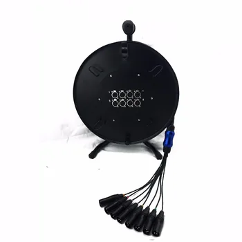 

8 Channel XLR Snake Cable with 4 Returns on a Reel 165' - Staga cable 50M